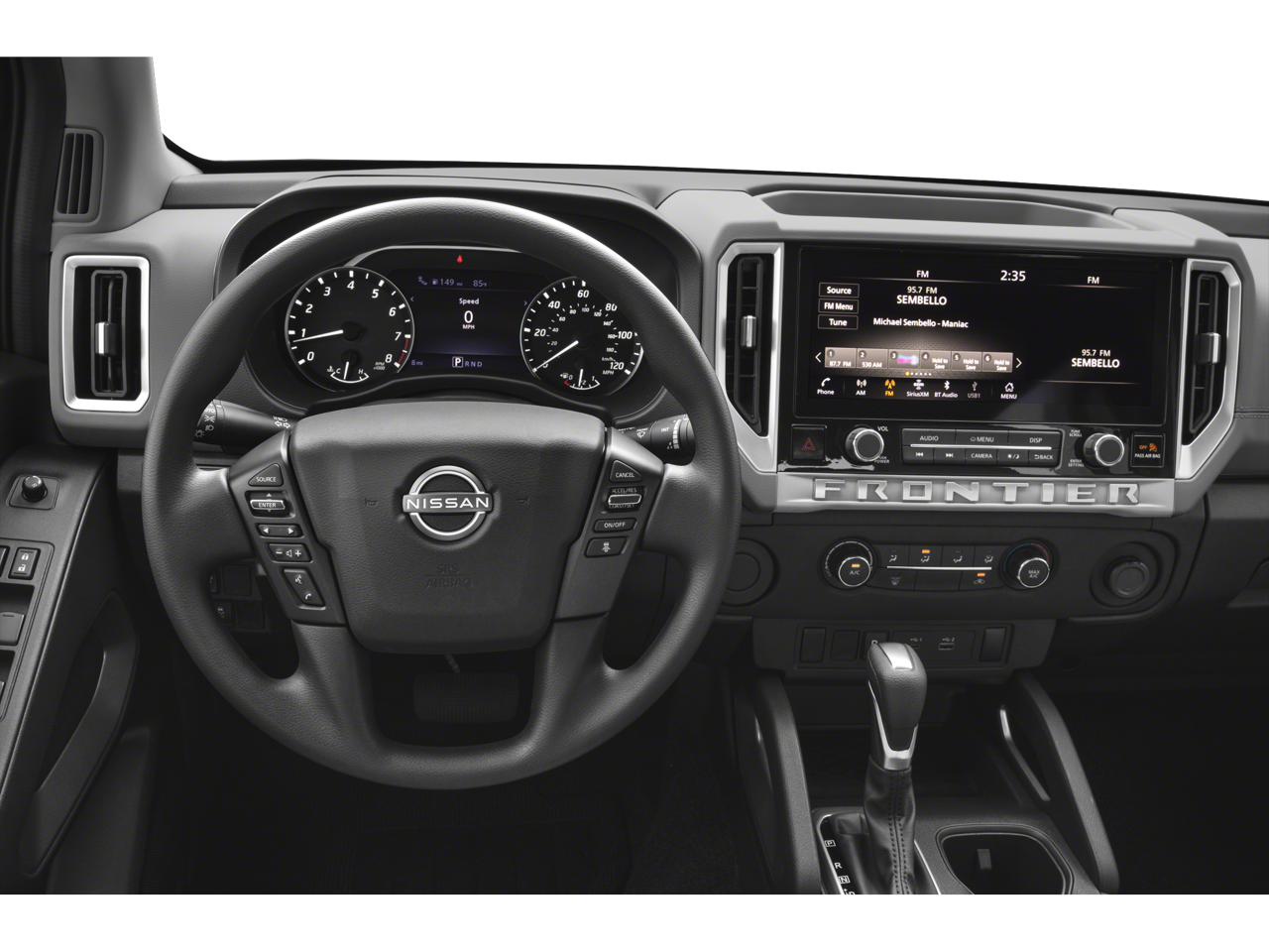 2026 Nissan Frontier — interior view